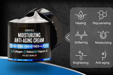 Mens Face Moisturizer Cream - Anti Aging & Wrinkle for Men